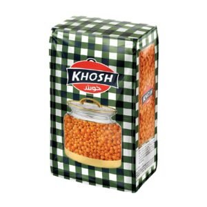 KHOSH RED FOOTBALL LENTILS 10x900G