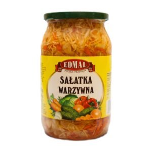 EDMAL SALATKA WARZYWNA - VEGETABLE SALAD 8x820G