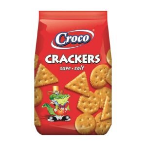 CROCO CRACKERS SALTED 12x100G