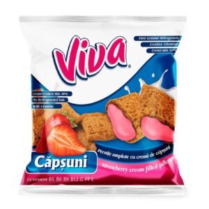 VIVA SNACKS STRAWBERRY 14x200G