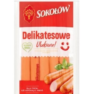 SOKOLOW HOTDOG CLASSIC PAROWKI KLASYCZNE 1x600g