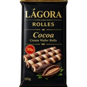 LAGORA CACAO CREAM WAFER ROLL 30x150g