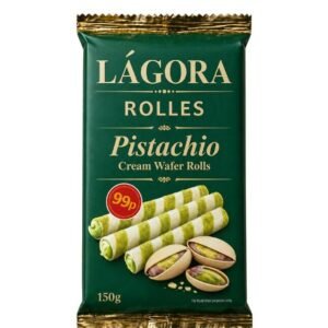 LAGORA PISTACHIO CREAM WAFER ROLL 30x130g
