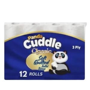 PANDA CUDDLE 3 PLY CLASSIC TOILET ROLLS  12 ROLLS