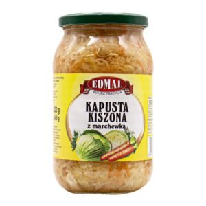 EDMAL SAUERKRAUT WITH CARROT 8x900G