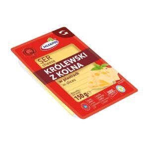 MLEKPOL SLICE CHEESE KROLEWSKI 12x150G
