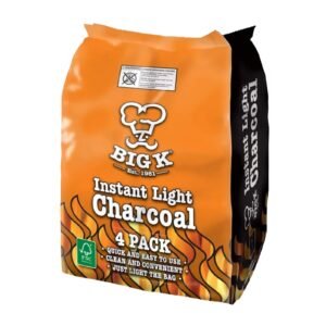 BIG K INSTANT CHARCOAL 4 PACK 1x4KG