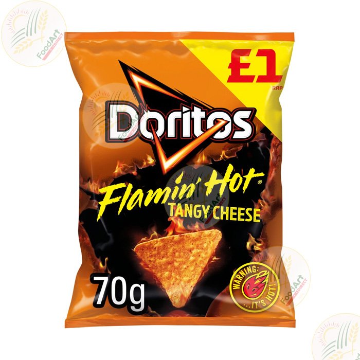 Doritos Flamin Hot Tangy Cheese – FoodArt Direct