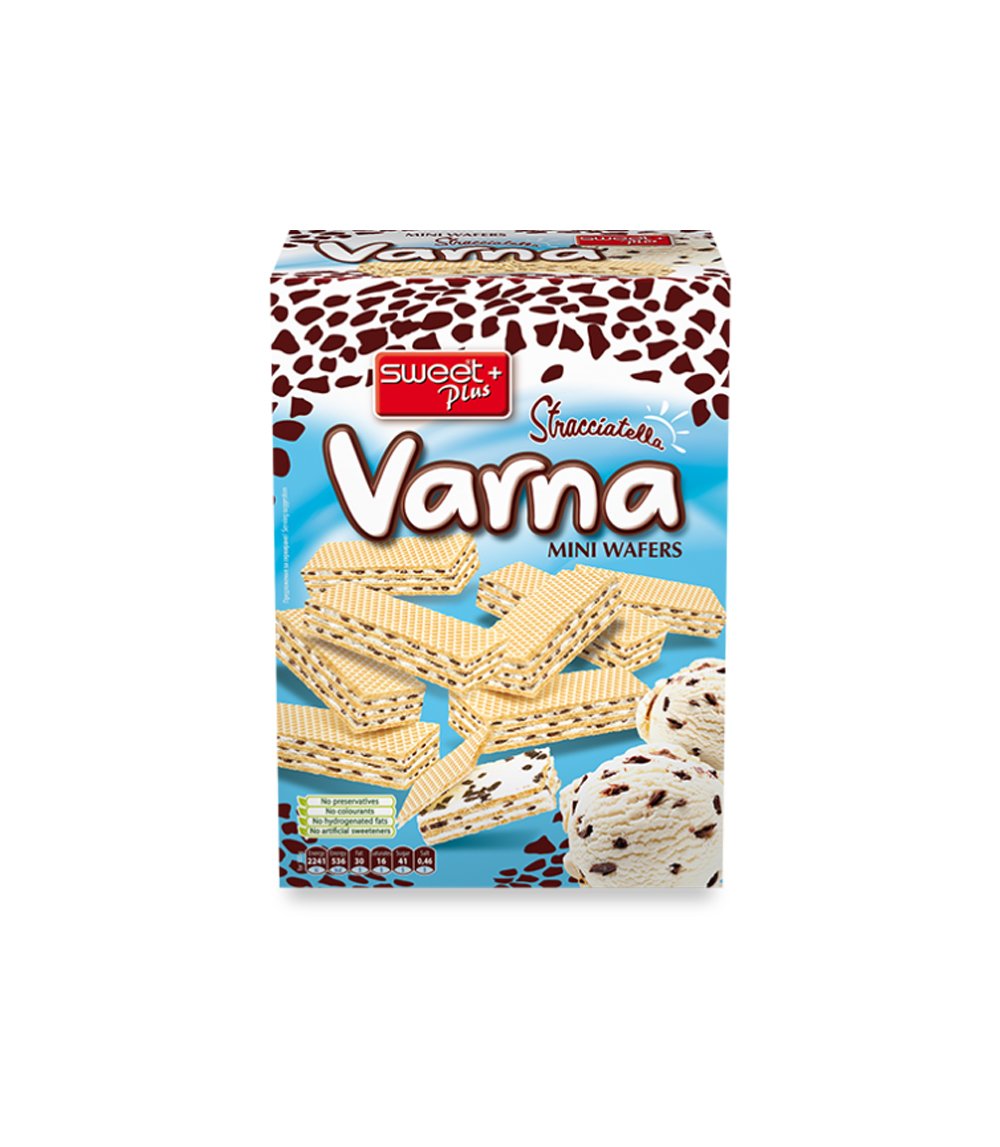 Sweet Plus Varna Stracciatella Mini Wafers – FoodArt Direct
